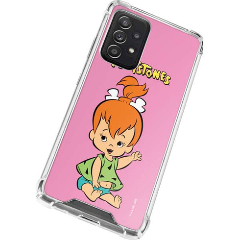 The Flinstones Pebbles Flintstone Galaxy A72 5G Clear Case