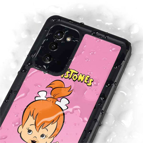 The Flinstones Pebbles Flintstone Galaxy Note20 5G Waterproof Case