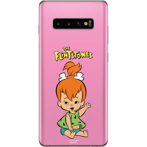 The Flinstones Pebbles Flintstone Galaxy S10 Plus Skin