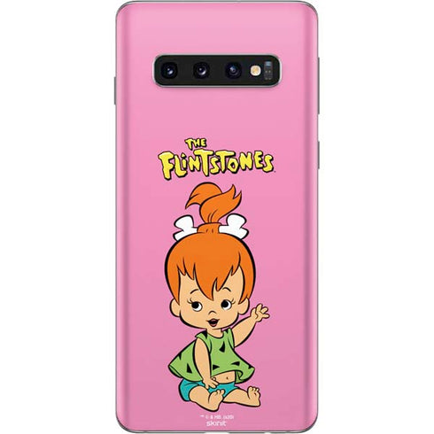 The Flinstones Pebbles Flintstone Galaxy S10 Skin