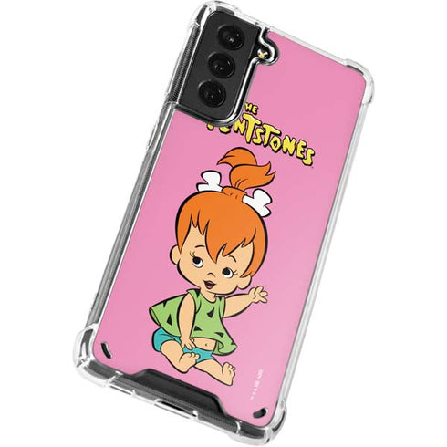 The Flinstones Pebbles Flintstone Galaxy S21 5G Clear Case