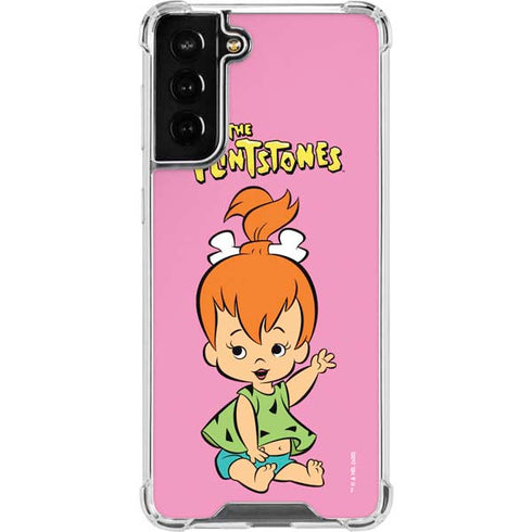 The Flinstones Pebbles Flintstone Galaxy S21 FE Clear Case