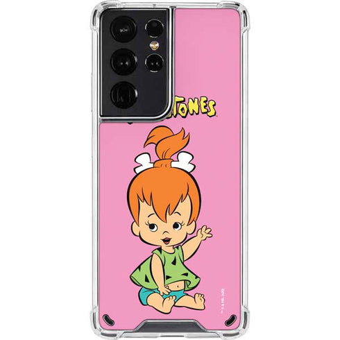 The Flinstones Pebbles Flintstone Galaxy S21 Ultra 5G Clear Case