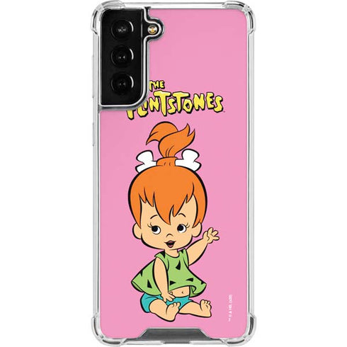 The Flinstones Pebbles Flintstone Galaxy S22 Plus Clear Case