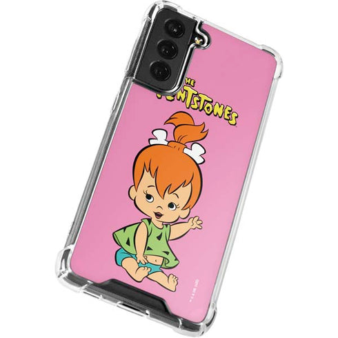 The Flinstones Pebbles Flintstone Galaxy S22 Plus Clear Case