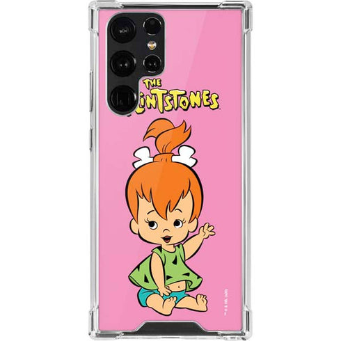 The Flinstones Pebbles Flintstone Galaxy S22 Ultra Clear Case