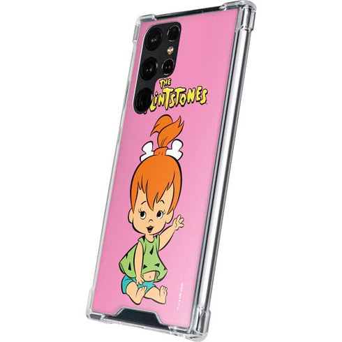 The Flinstones Pebbles Flintstone Galaxy S22 Ultra Clear Case