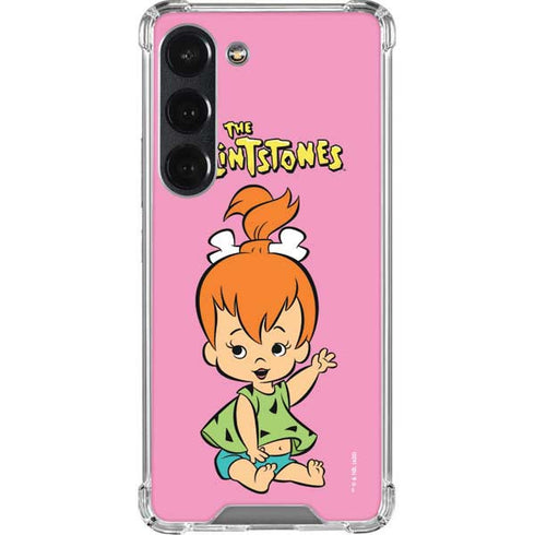 The Flinstones Pebbles Flintstone Galaxy S23 Clear Case