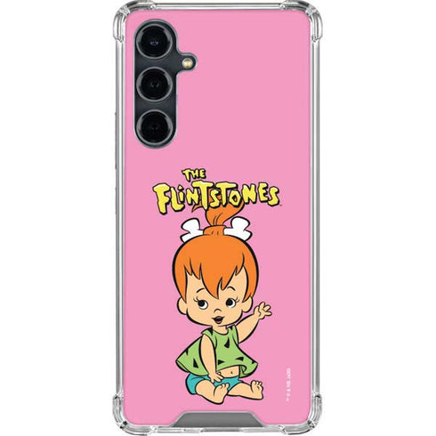 The Flinstones Pebbles Flintstone Galaxy S23 FE Clear Case
