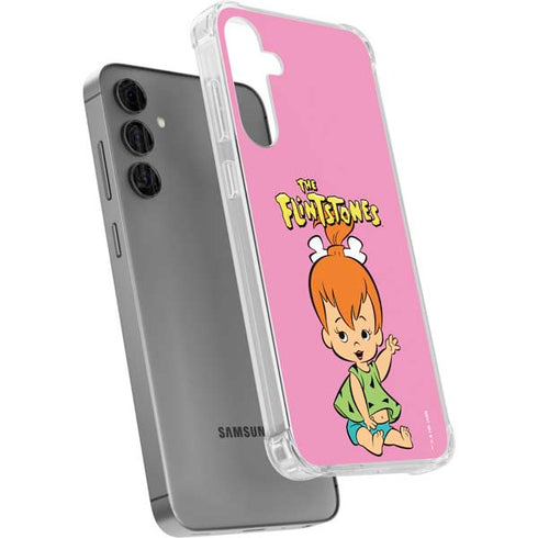 The Flinstones Pebbles Flintstone Galaxy S24 Plus Clear Case