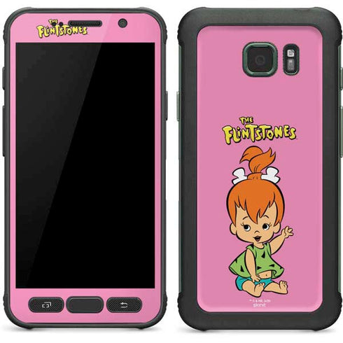The Flinstones Pebbles Flintstone Galaxy S7 Active Skin