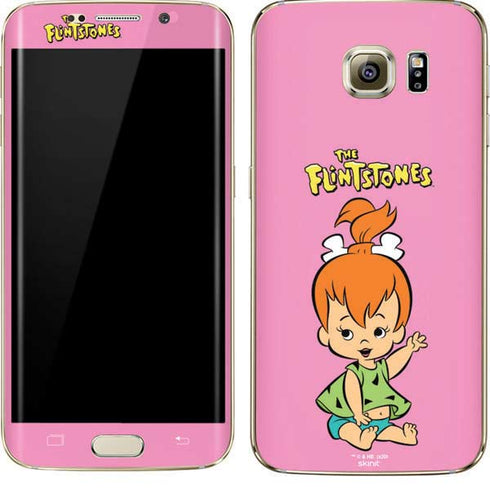 The Flinstones Pebbles Flintstone Galaxy S7 Edge Skin