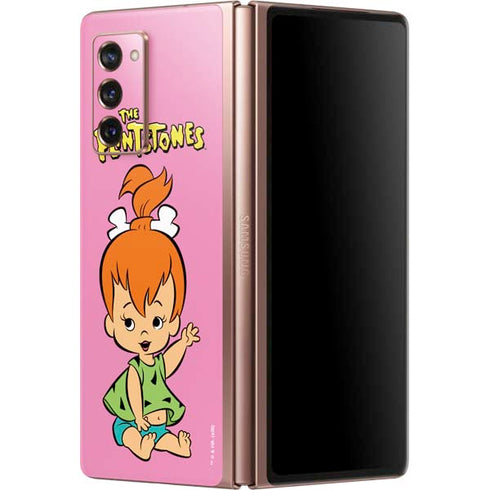 The Flinstones Pebbles Flintstone Galaxy Z Fold2 5G Skin