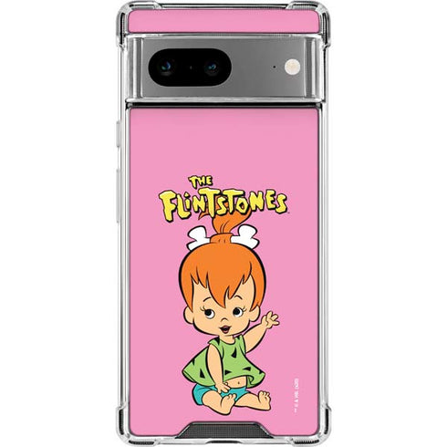 The Flinstones Pebbles Flintstone Google Pixel 8 Clear Case