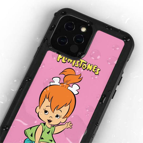 The Flinstones Pebbles Flintstone iPhone 12 Pro Waterproof Case