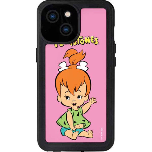 The Flinstones Pebbles Flintstone iPhone 13 Mini Waterproof Case