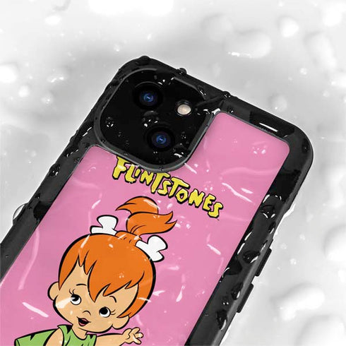 The Flinstones Pebbles Flintstone iPhone 13 Mini Waterproof Case