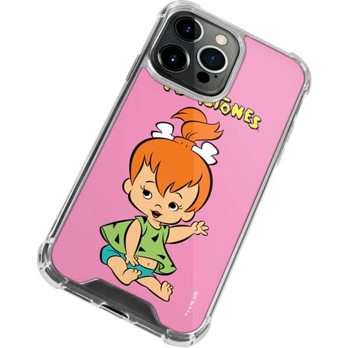 The Flinstones Pebbles Flintstone iPhone 13 Pro Max Clear Case