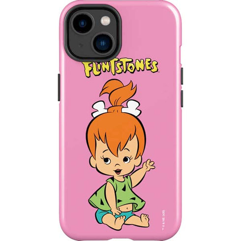 The Flinstones Pebbles Flintstone iPhone 15 Plus Impact Case