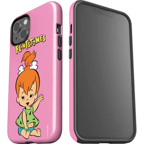 The Flinstones Pebbles Flintstone iPhone 15 Plus Impact Case