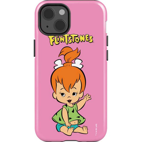 The Flinstones Pebbles Flintstone iPhone 15 Impact Case