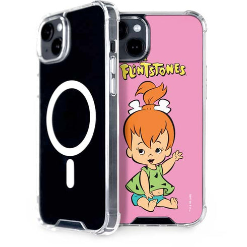 The Flinstones Pebbles Flintstone iPhone 14 Plus MagSafe Case