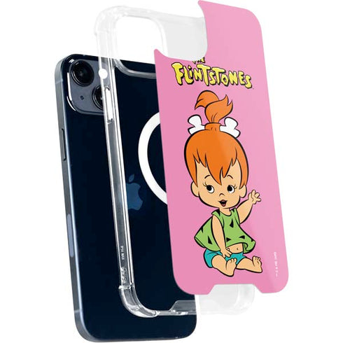 The Flinstones Pebbles Flintstone iPhone 15 Plus MagSafe Case