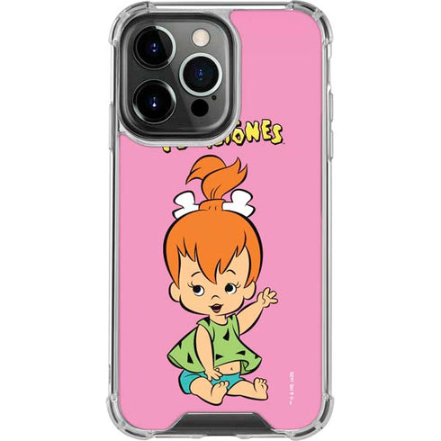 The Flinstones Pebbles Flintstone iPhone 14 Pro Clear Case