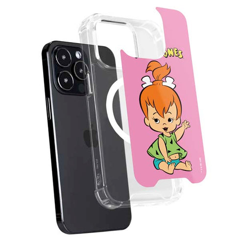 The Flinstones Pebbles Flintstone iPhone 14 Pro Max MagSafe Case
