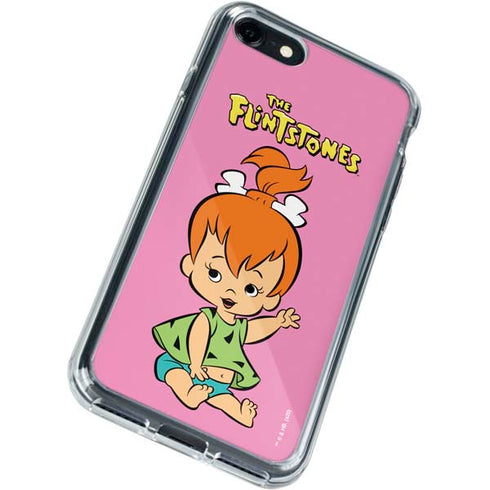 The Flinstones Pebbles Flintstone iPhone SE (2nd & 3rd Gen) Clear Case