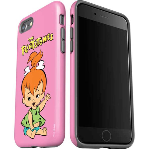 The Flinstones Pebbles Flintstone iPhone SE (2nd & 3rd Gen) Pro Case