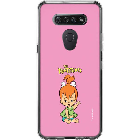 The Flinstones Pebbles Flintstone LG K51/Q51 Clear Case