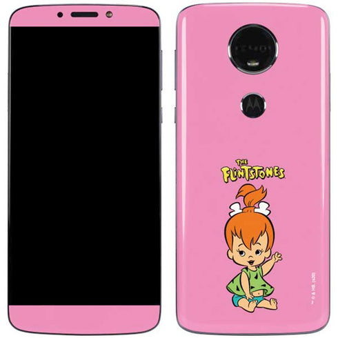 The Flinstones Pebbles Flintstone Moto E5 Plus Skin