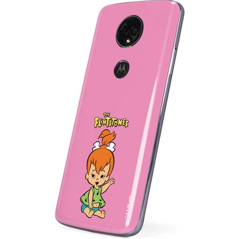 The Flinstones Pebbles Flintstone Moto E5 Plus Skin