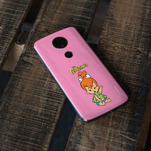 The Flinstones Pebbles Flintstone Moto E5 Plus Skin
