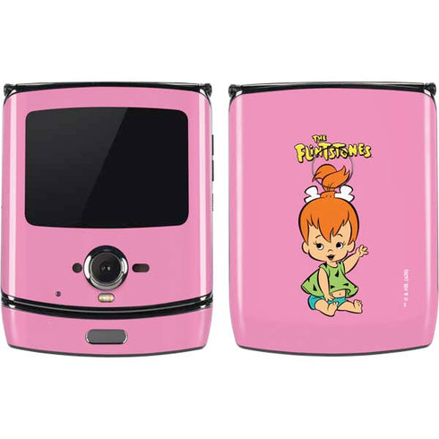 The Flinstones Pebbles Flintstone Motorola RAZR Skin