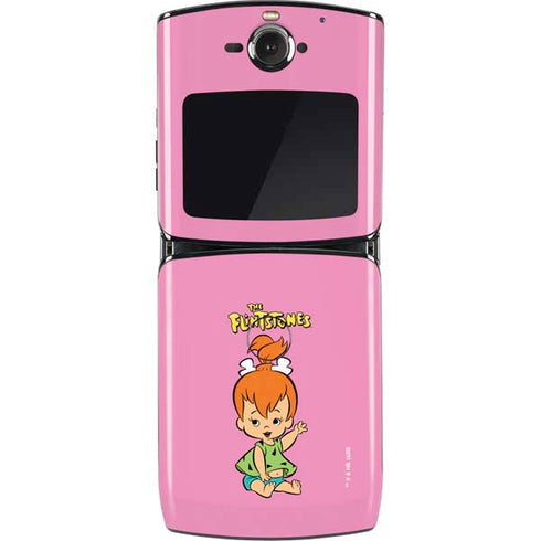 The Flinstones Pebbles Flintstone Motorola RAZR Skin