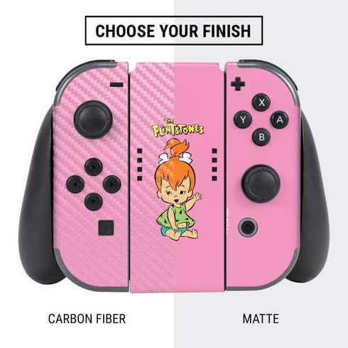 The Flinstones Pebbles Flintstone Nintendo Switch Bundle Skin