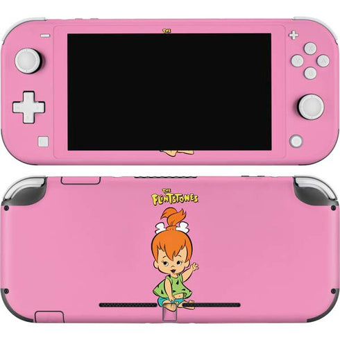 The Flinstones Pebbles Flintstone Nintendo Switch Lite Skin