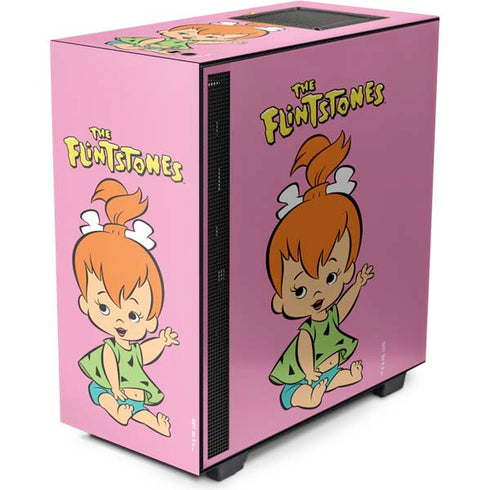 The Flinstones Pebbles Flintstone NZXT H510 Compact ATX Mid-Tower Case Skin