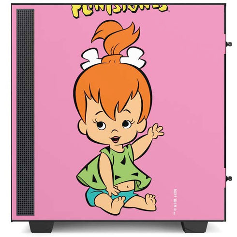 The Flinstones Pebbles Flintstone NZXT H510 Compact ATX Mid-Tower Case Skin