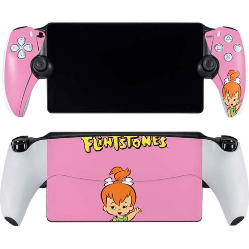 The Flinstones Pebbles Flintstone PlayStation Portal Remote Player Skin