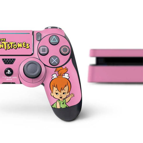 The Flinstones Pebbles Flintstone PS4 Slim Bundle Skin