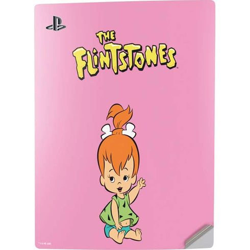 The Flinstones Pebbles Flintstone PS5 Digital Edition Console Skin