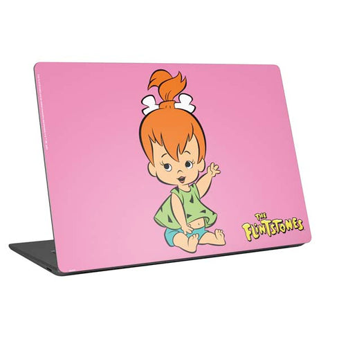 The Flinstones Pebbles Flintstone Universal Laptop 16.6in (13.4 x 9.7in) Skin