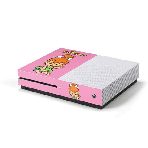 The Flinstones Pebbles Flintstone Xbox One S Console Skin