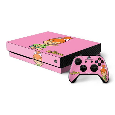 The Flinstones Pebbles Flintstone Xbox One X Bundle Skin