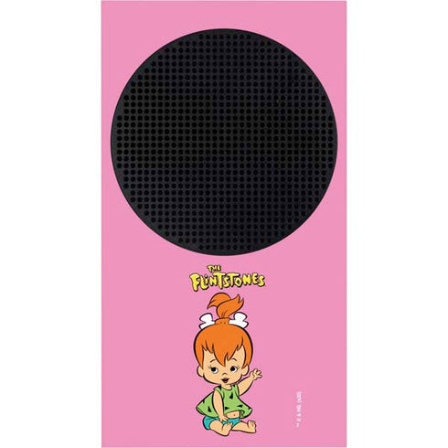The Flinstones Pebbles Flintstone Xbox Series S Console Skin