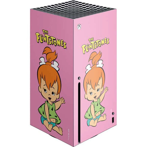The Flinstones Pebbles Flintstone Xbox Series X Console Skin