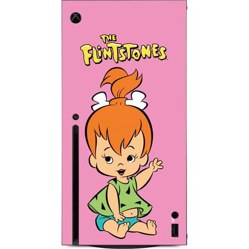 The Flinstones Pebbles Flintstone Xbox Series X Console Skin